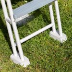 ESCALERA DE SEGURIDAD 2 X 3 PELDAÑOS + PLATAFORMA