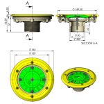 BOQUILLA DE FONDO ASTRALPOOL PARA PISCINAS PREFABRICADAS