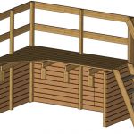 Piscina Safran 2 + Deck1 escalera madera