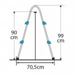 ESCALERA TIJERA 98 CM