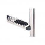 ESCALERA 4 PELDAÑOS ACERO INOXIDABLE MURO ESTRECHO AISI 304