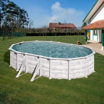 PISCINA GRE GROENLANDIA OVALADA (3 MEDIDAS)