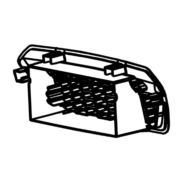 REAR GRID BLACK BODY B CN