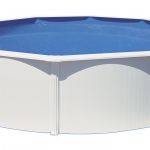 PISCINA ATLANTIS KITPR458 – PISCINA REDONDA DE ACERO BLANCO Ø460 CM