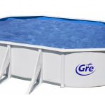 PISCINA FIDJI KIT500ECO – PISCINA OVALADA DE ACERO BLANCO 500 x 300 CM