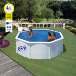 PISCINA FIDJI KIT300ECO – PISCINA REDONDA DE ACERO BLANCO Ø300 CM