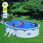 PISCINA BORA BORA KITPROV613 – Piscina desmontable ovalada 610 x 375 cm