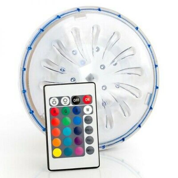 PROYECTOR LED COLOR PARA PISCINAS ELEVADAS DE ACERO
