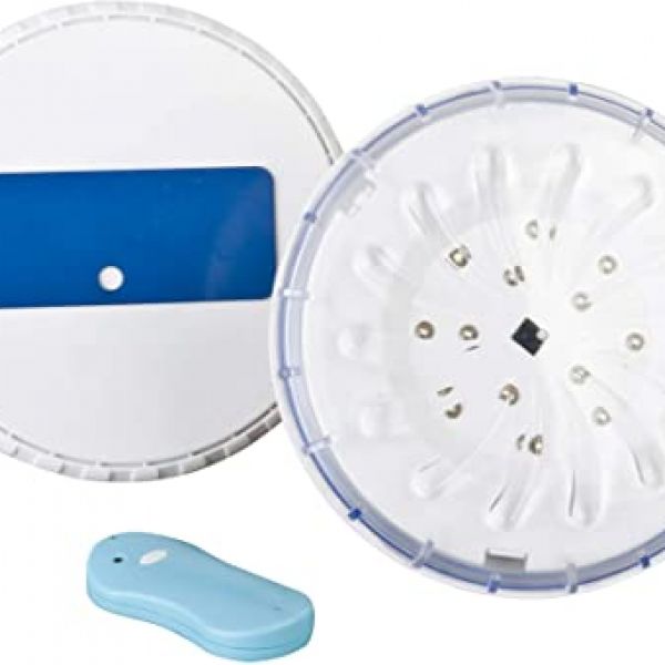 CONJUNTO DE 2 PROYECTORES LED BLANCOS PARA PISCINAS DE ACERO