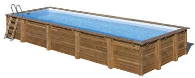 PISCINA MINT 788032 – PISCINA DE MADERA RECTANGULAR