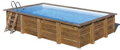 PISCINA EVORA 790206 – PISCINA DE MADERA RECTANGULAR