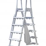 ESCALERA MOLDEADA POR SOPLADO 2 X 4 PELDAÑOS + PLATAFORMA