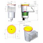 SKIMMER CON BOCA STANDARD PARA HORMIGON