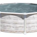 PISCINA GROENLANDIA KITPR358N – PISCINA REDONDA DE ACERO DECORACIÓN NÓRDICA