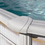PISCINA FINLANDIA KIT500N – PISCINA OVALADA DE ACERO DECORACIÓN NÓRDICA