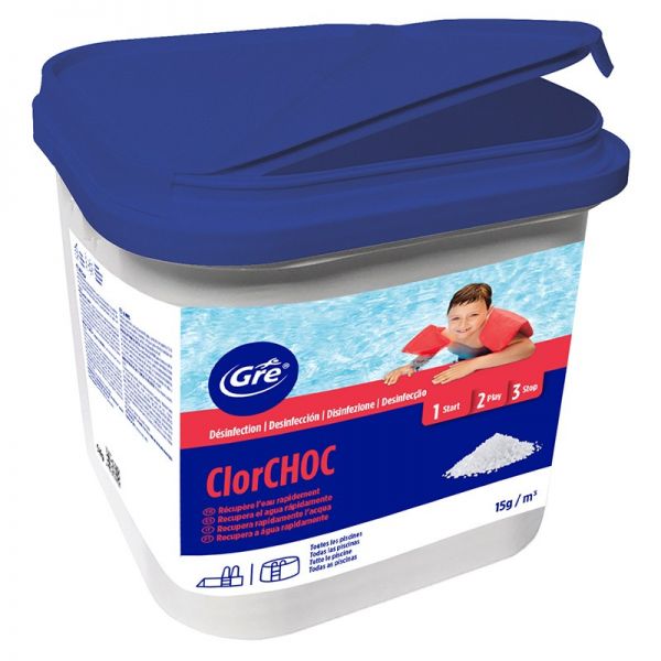 CLORO CHOQUE GRANULADO 3Kg