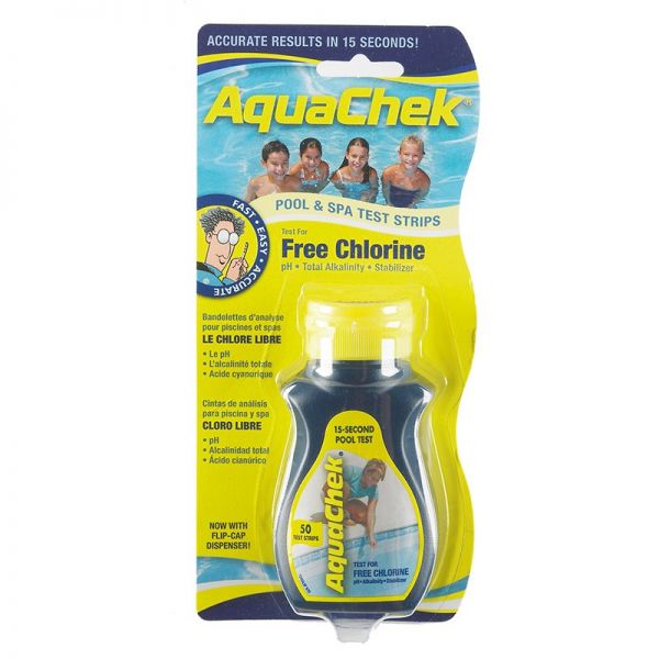 AQUACHECK AMARILLO TIRAS ANALÍTICAS CLORO LIBRE – 11732